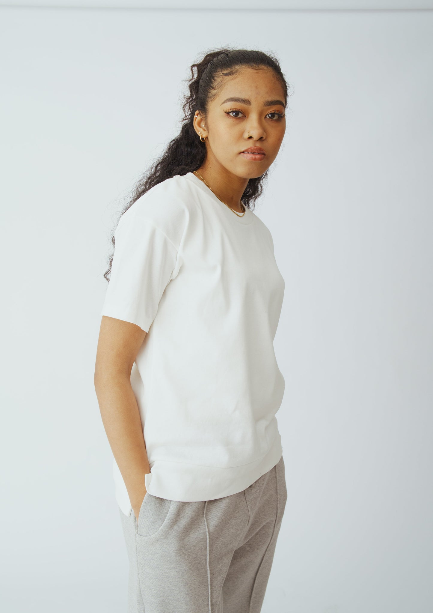 coodle T-shirt WHT (UNISEX) co001/SKT