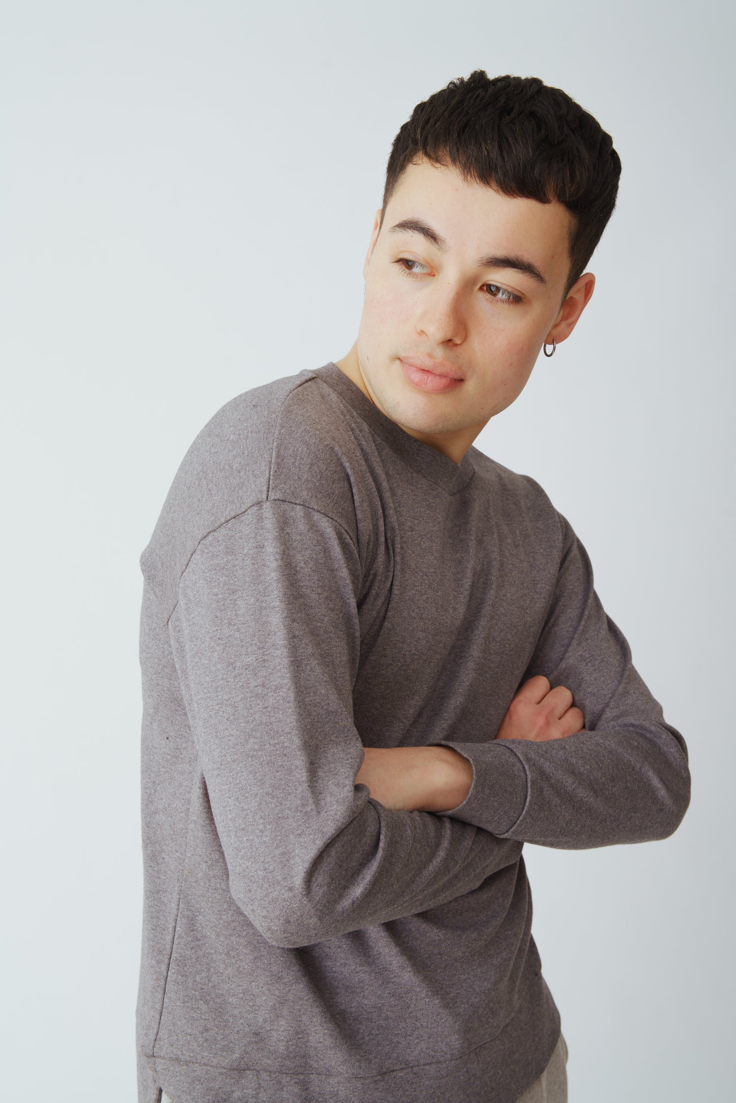 coodle Long T-shirt GRY (UNISEX) co002/SKLT