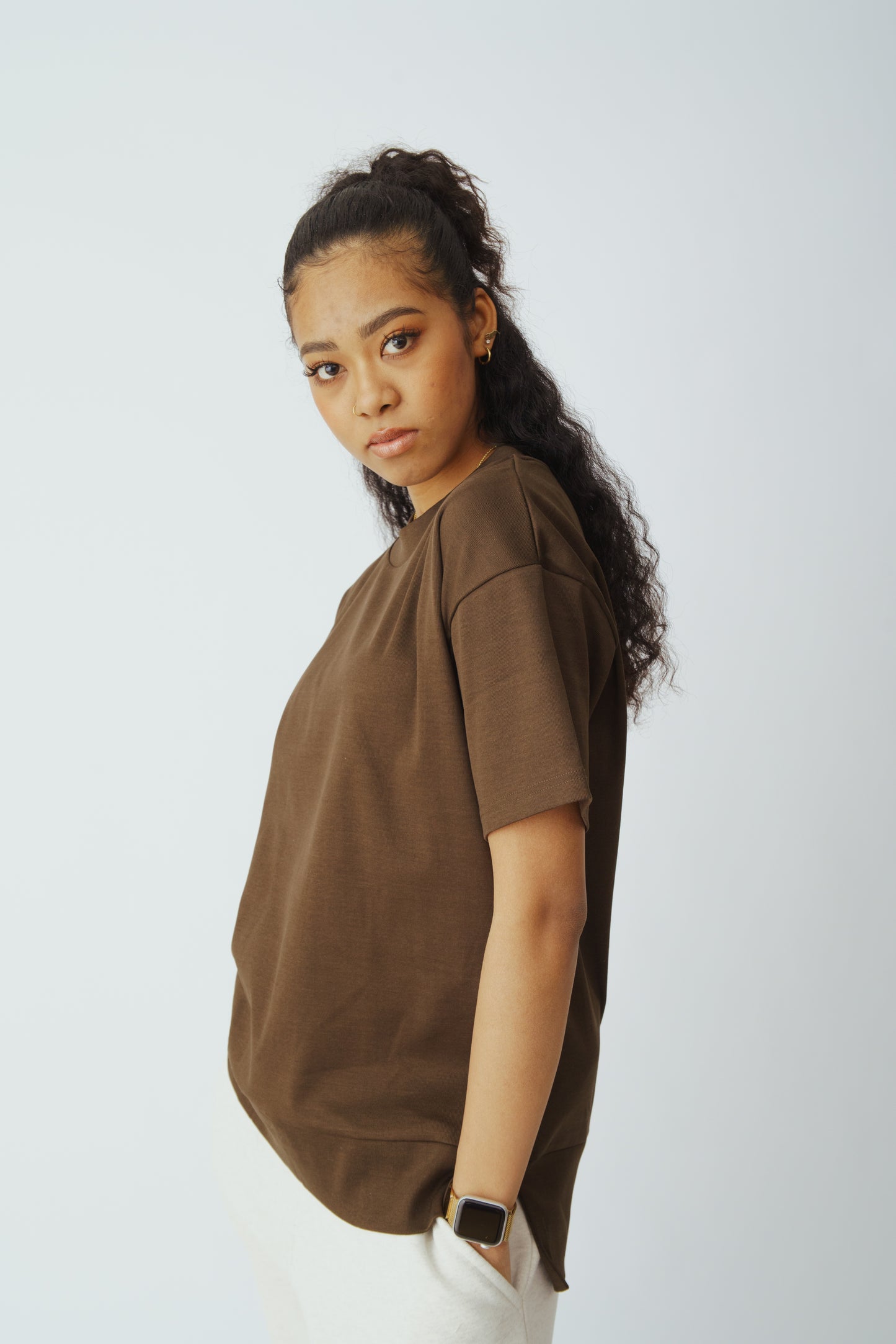 coodle T-shirt BRN (UNISEX) co001/SKT