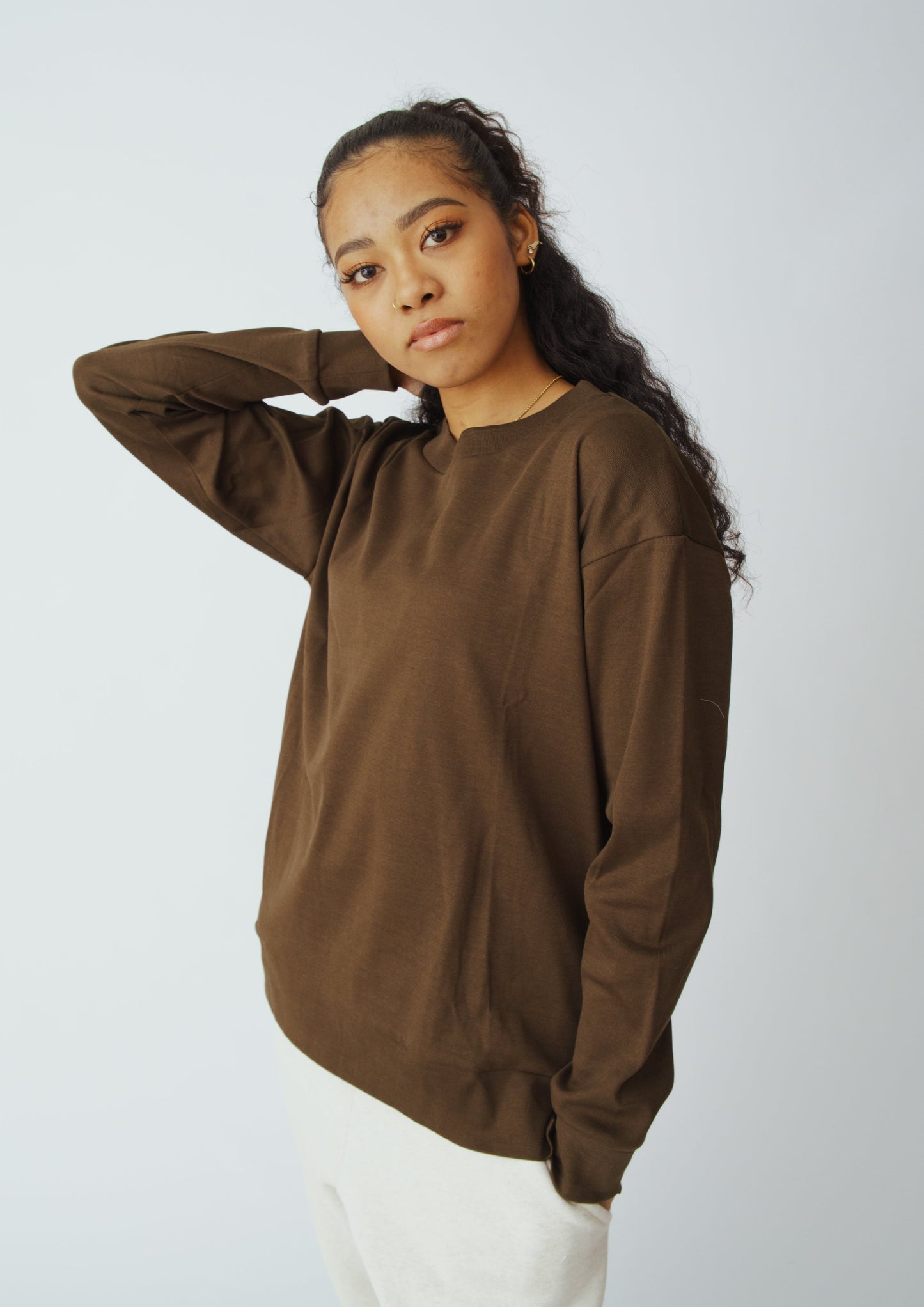coodle Long T-shirt BRN (UNISEX) co002/SKLT