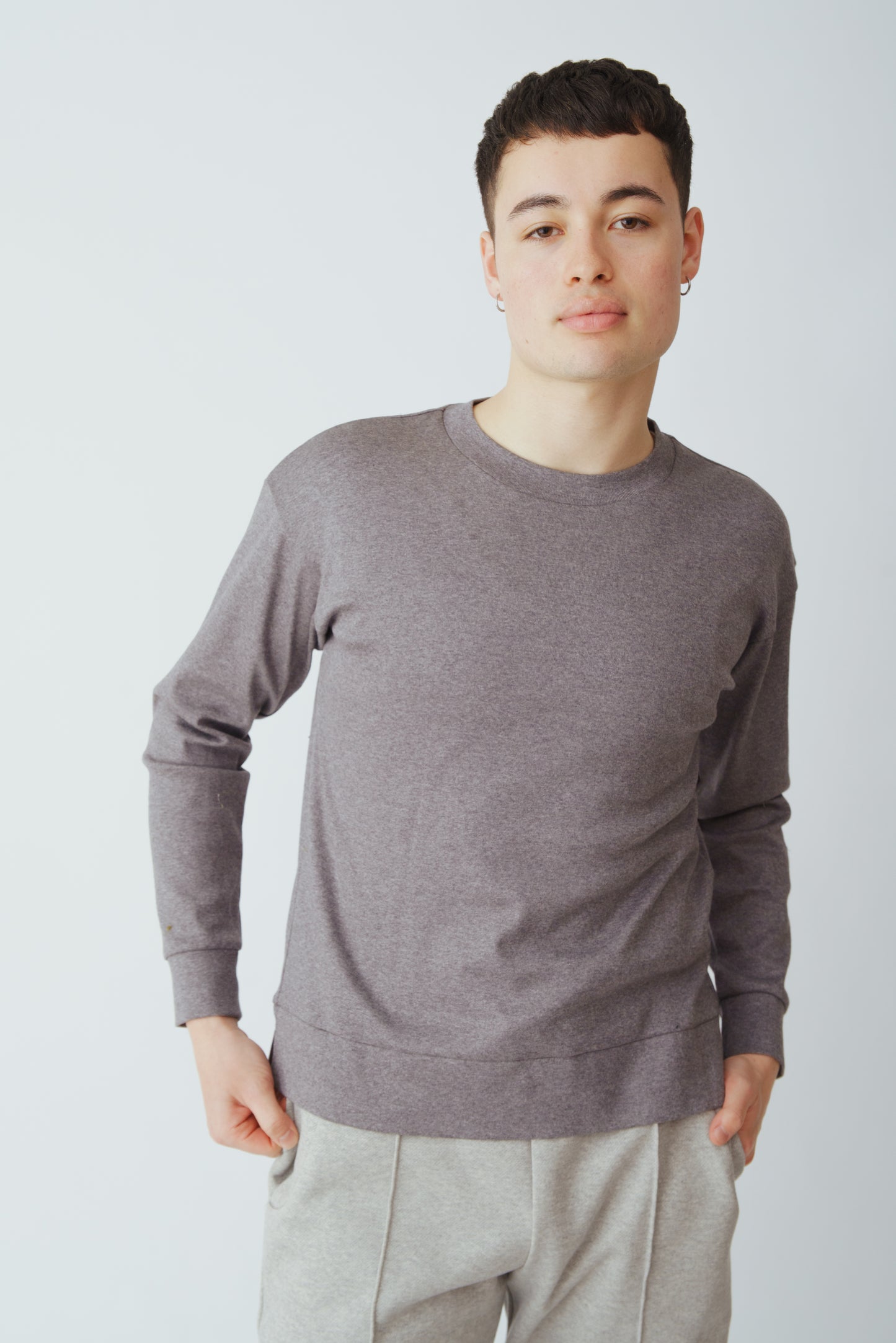 coodle Long T-shirt GRY (UNISEX)  co002/SKLT