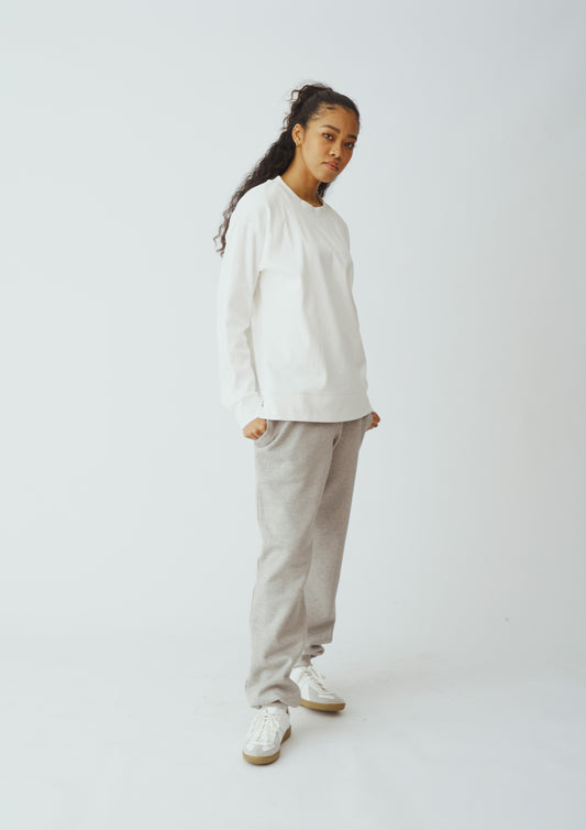 coodle Long T-shirt WHT (UNISEX)  co002/SKLT